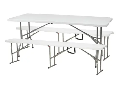 Cateringový pivný set (stôl + 2 lavice)